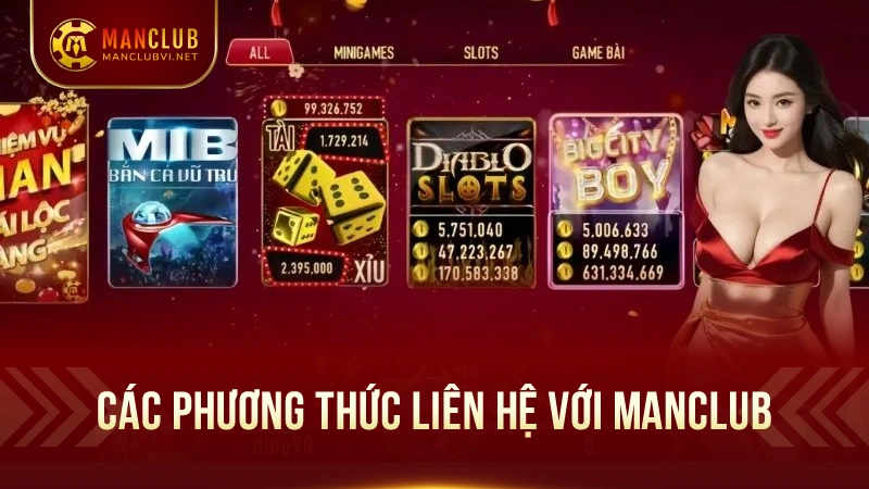 Cách Thức Liên Hệ ManClub - Các Phương Thức Tốt Nhất 1 Các Phương Thức Liên hệ Với ManClub